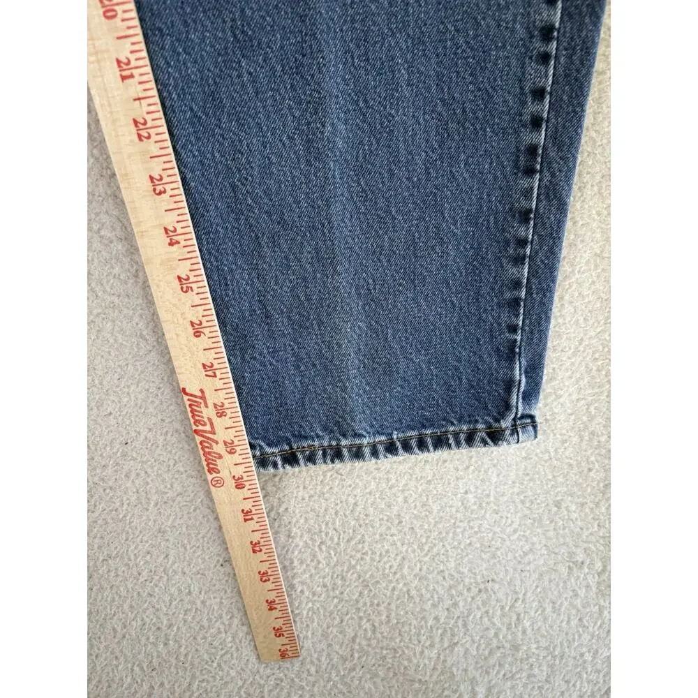 Vintage Levis Jeans Mens 36x30 Blue 550 Relaxed Fit Denim Made In USA Red Tab